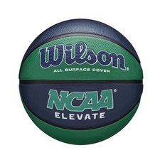 Wilson NCAA Elevate Basketball, Size 6 - 28.5" Green/Navy