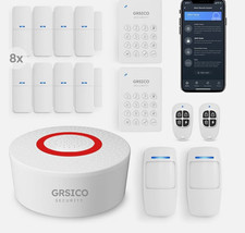 GRSICO Smart Home Alarm System 15 pc