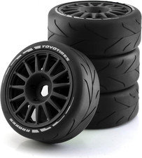 18 Rc On Road Car Tires And Wheels Rims 17mm Hex 103mm Rubber Rally Tyres 18 Rc On Road Car Tires And Wheels Rims 17mm Hex 103mm Rubber Rally Tyres
