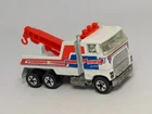 Vintage 1980 Hot Wheels Workhorses White Steve's Towing Rig Wrecker 3916