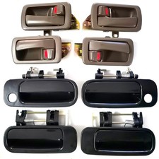 Set Of 8 Interior Exterior Door Handles Fit For Toyota Camry 1992 1993 1994... Set Of 8 Interior Exterior Door Handles Fit For Toyota Camry 1992 1993 1994...