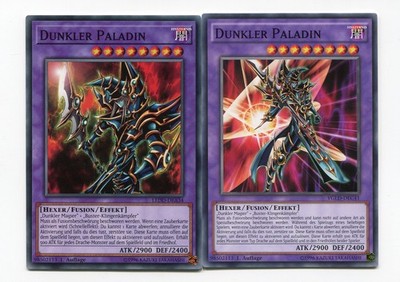 Yu-Gi-Oh! Dunkler Paladin Artwork 2er Set Common S105
