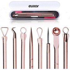 Professional Acne Removal Kit with Comedone Extractor Tool for Blackheads