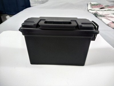 Plastic Grey Feild Ammo Box Waterproof  O-Ring  11.62x5.12x7.25