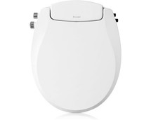 Brondell Swash Non-Electric Bidet Seat Round Toilets Dual Nozzle White