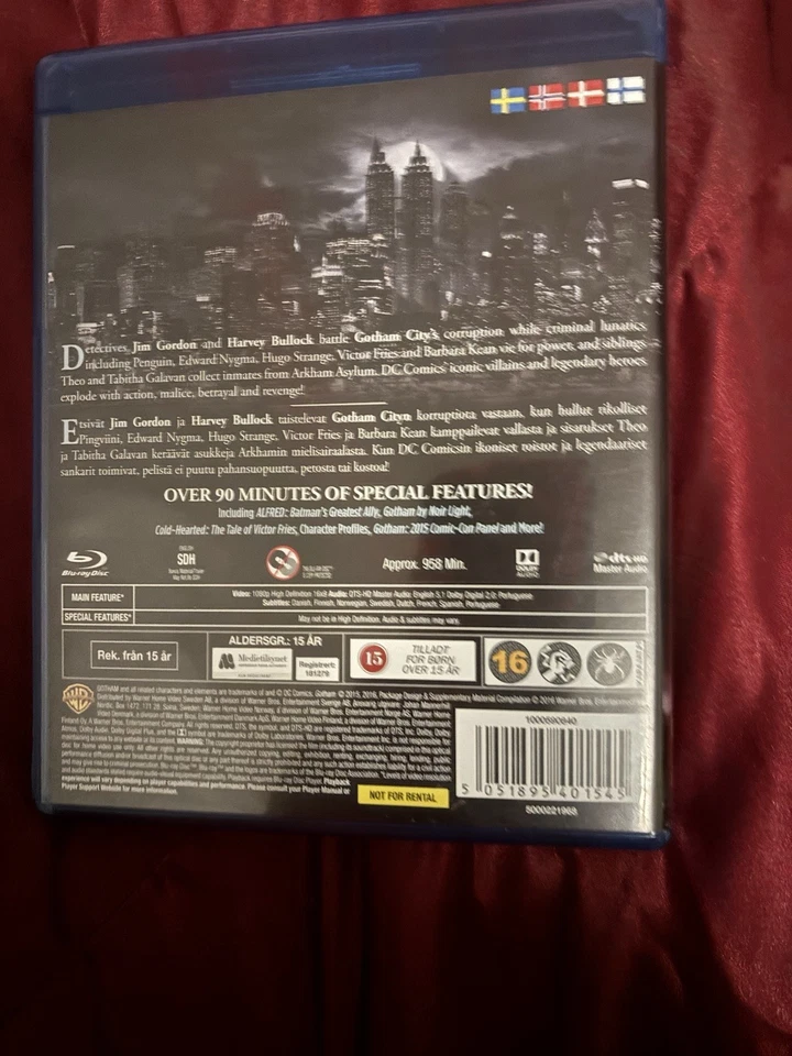 GOTHAM The Complete Second Season On Blu Ray - Image 2 of 2