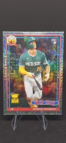 2026 Topps Series 1 Silver Pack Mojo Roman Anthony Red Sox Rookie 91C-60