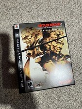 Metal Gear Solid 4: Guns of the Patriots Limited Edition PS3 NTSC, CIB *TESTED**