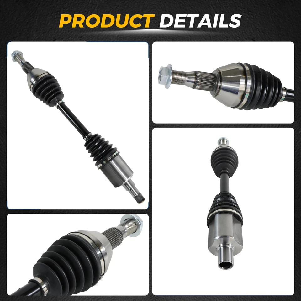 Par de Ejes CV Delanteros Izquierdo+Derecho para Oldsmobile Silhouette 1999-2004 Foto 2 de 4