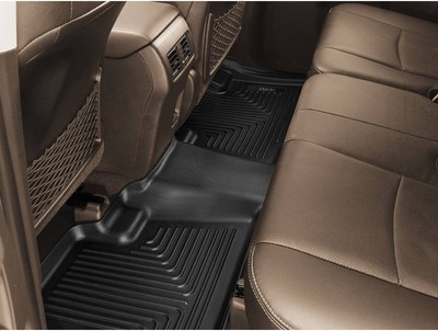 Husky Liners Weatherbeater Floor Mats For 2019-2024 Subaru Forester | Front & 2nd Row 3-Piece Set, Black - View #3