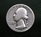1939 Washington Quarter 25C Silver .900