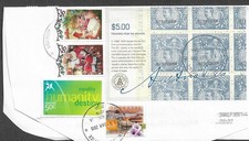 Australia Postally used selection on paper fine used