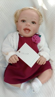 TASHA schönes Reborn Baby Mädchen gewichtet bis 6,34 Pfund 19'' 48 cm NEU PUPPE PUPPE DOLL