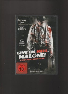 Give 'em Hell, Malone! DVD Thriller Action Gebraucht