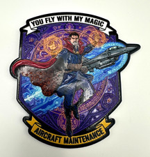 AIRCRAFT MAINTENANCE - YOU FLY WITH MY MAGIC -DR STRANGE- HIGH QUALITY TPU PATCH