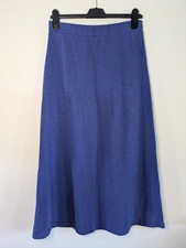Kettlewell Cotton Size Medium 100% Cottpn Weekend Midi Skirt Blue Twilight?
