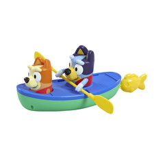 Bluey Pull and Go Canoe Bath Toy TOMY Toomies