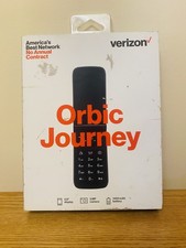 Verizon Orbic Journey Black Flip Phone 4G LTE SIM New In Box