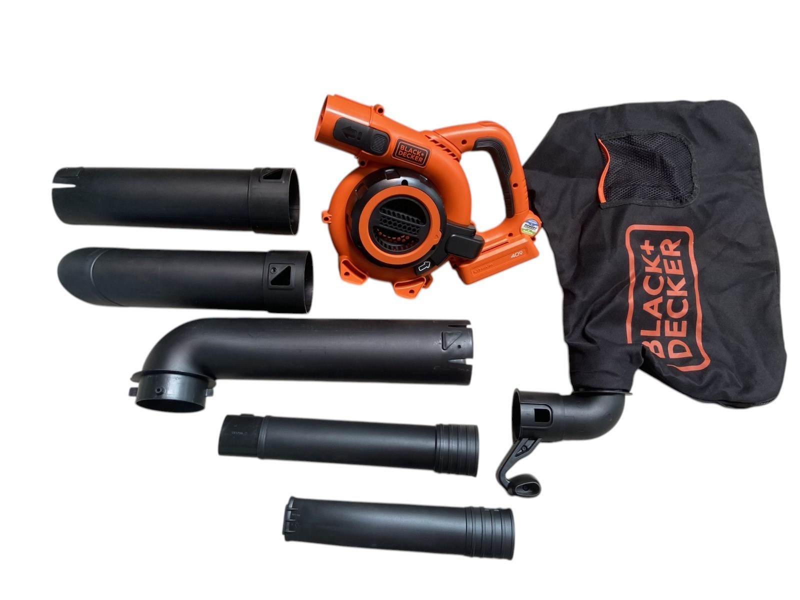 BLACK+DECKER 40V MAX* Leaf Blower/Leaf Vacuum, Cordless - LS