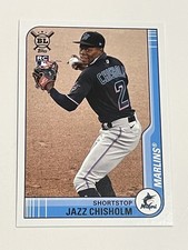 2021 Topps Big League Baseball #210 - Jazz Chisholm RC - Miami Marlins
