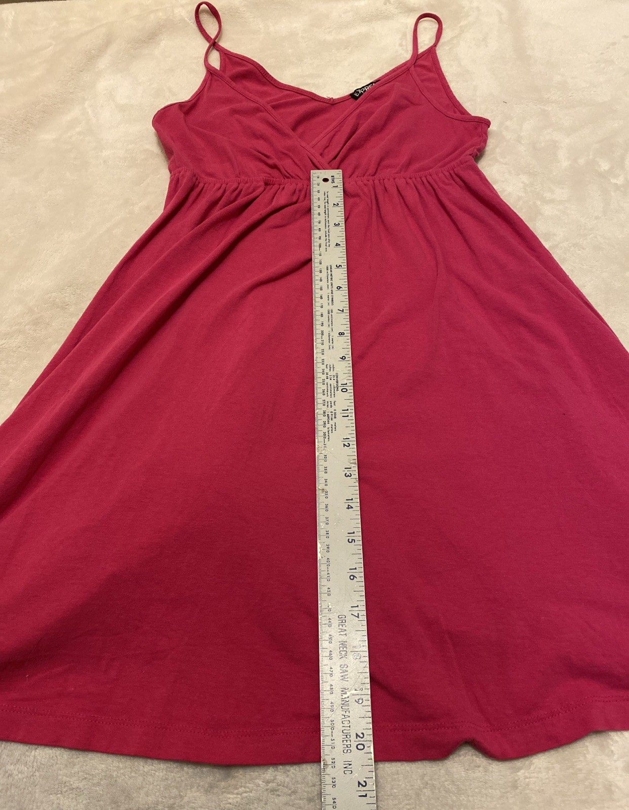 Express Sundress. Solid Pink. Size Small - image 9