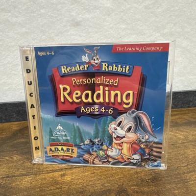 Reader Rabbit Personalized Reading Ages 4-6 Cd Rom ADAPT Tech 