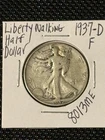 1937-D Liberty Walking Half Dollar   F  **Details**