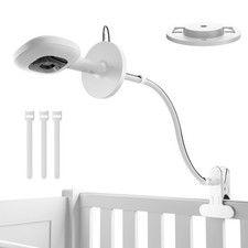 Universal Adjustable Baby Monitor Camera Clip Mount Crib Cot Shelf Furniture
