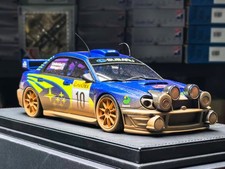 1/18 Subaru SUBARU Impreza STI WRC 2002 Monte Carlo Rally Resin Model Car