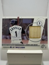 2002 TOPPS TEN 10 LUIS CASTILLO BAT RELIC TTR-LC OLD FLORIDA MARLINS