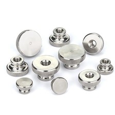 M3 M4 M5 M6 M8 Stainless Steel Knurled Thumb Nuts High-Type Hand Grip Knob Nut