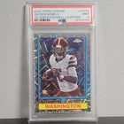Topps Chrome Jayden Daniels RC 1974 Topps Football Lazer Ref #74TF-2 PSA 9
