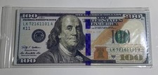 100 Dollar Bill Money Wallet In Original Packaging - New