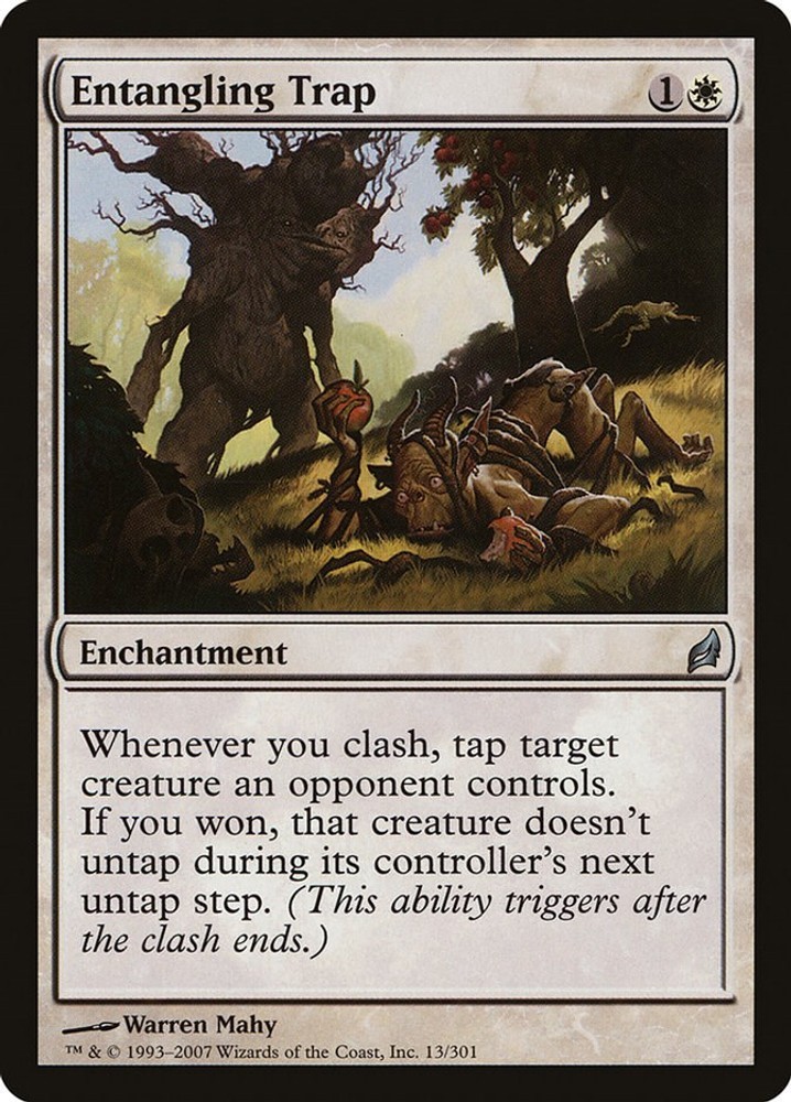 Entangling Trap #13 (LP) Lorwyn (LRW) MTG