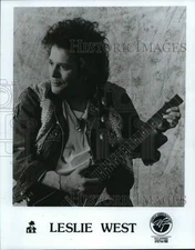 1990 Press Photo Leslie West, Singer - hcq04135