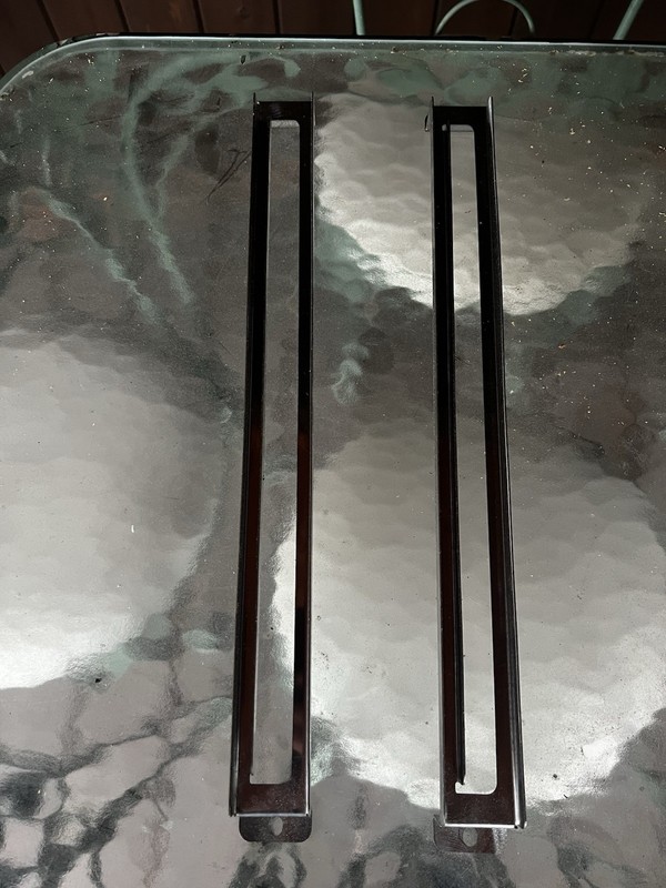 Camp chef woodwind pro 24 upper shelf brackets pair