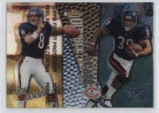 1999 Topps Finest Double Team Dual Refractor Curtis Enis Cade McNown #DT2 01i1
