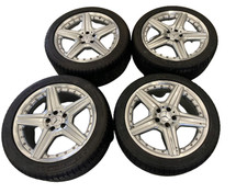 MERCEDES AMG W216 CL 65 W221 ALUFELGEN R&Auml;DER WHEEL SET WHEELS ALLOYS A2214000302