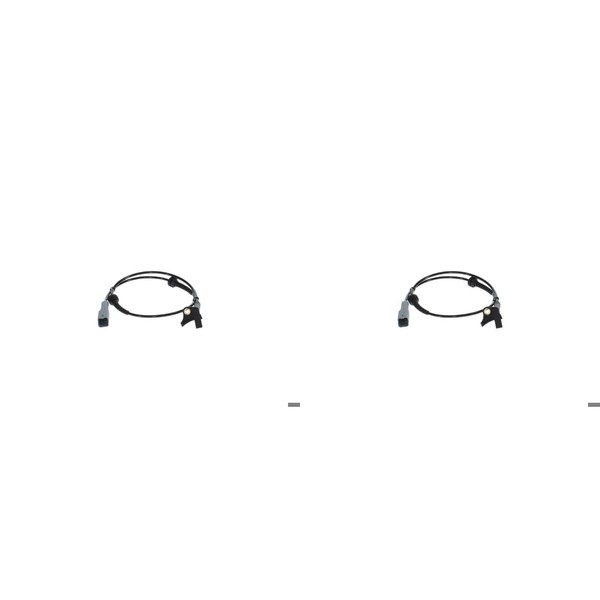 2X Bosch ABS-SENSOR Raddrehzahl Vorne Passend FüR CitroËN C4 DS4 DS5 DS Peugeot-image