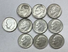 lot of 10 roosevelt silver dimes