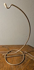 7 Inch Tall Gold Colored Ornament Display Stand Hanger Holder