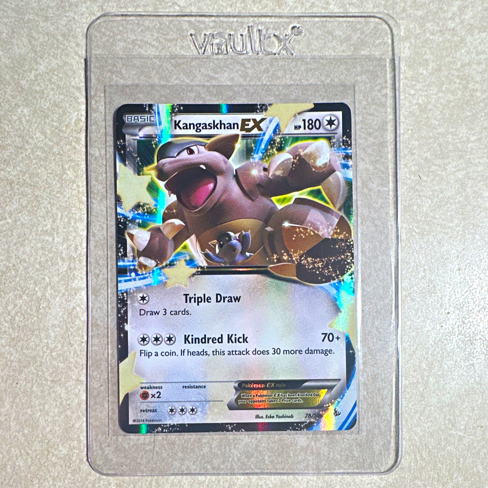 Pokémon TCG Kangaskhan EX 78/106 Flashfire