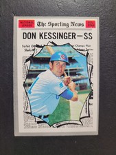 1970 Topps # 456 Don Kessinger All Star Baseball Cards, Cubs