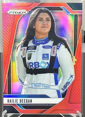 2025 Panini Prizm - Hailie Deegan #100 Red Prizm /249 R2