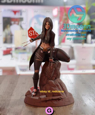 Wolverine Laura Kinney 1/8 1/6 3D Print Figure Model Kit Unpained Unassembled GK
