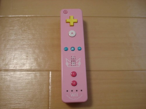 Nintendo Wii U Remote Motion Plus Controller Princess Peach Body Only Parts