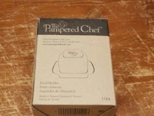 (NIB) Pampered Chef Food Holder # 1124 For Microplane Shredder Grater FAST SHIP
