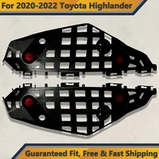 Front Bumper Brackets Set Replacement for 2020 2022 Toyota Highlander Pair 2Pcs