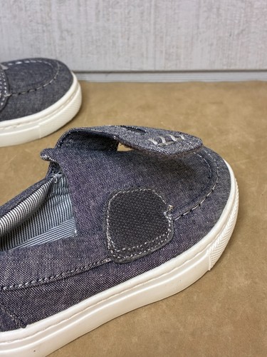 JUMPING BEANS Kairogrey No Tie Boat Deck Shoes ~ Boys Size 7T ~ NEW WITH TAG - Picture 3 of 10