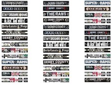SUBBUTEO 42 ADESIVI STICKERS DERBY COUNTY TIFOSI SUPPORTERS TRIBUNA  GRANDSTAND